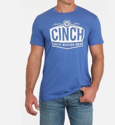 Cinch Royal Blue Cinch Logo - Mens Tee - Mtt1690682.