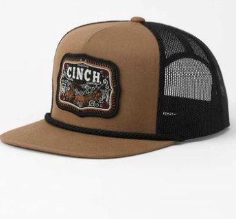 CINCH FLEXIFIT BROWN CAP