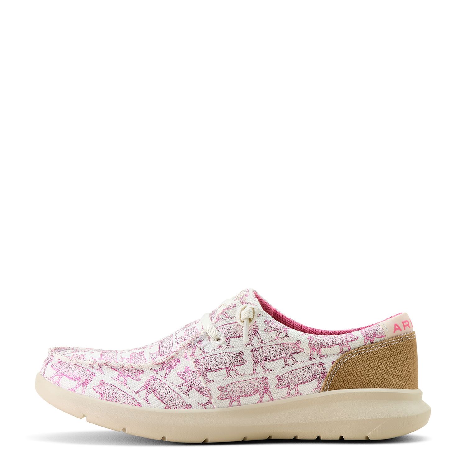 ARIAT PINK PIGGY PRINT HILO