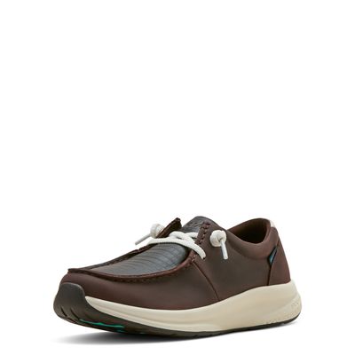 ARIAT WOMENS BUCKEYE H20 CHOCOLATE/CAIMAN EMBOSS