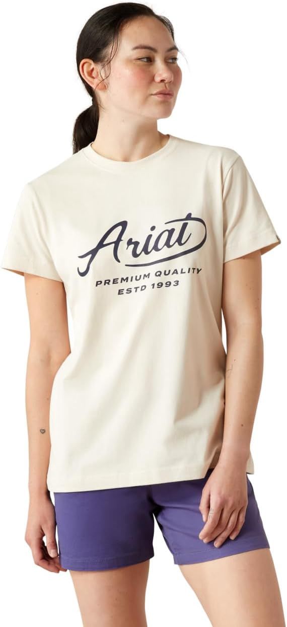 WOMENS REBAR COTTON STRONG WORLDWIDE TEE MOONBEAM., Size: XS