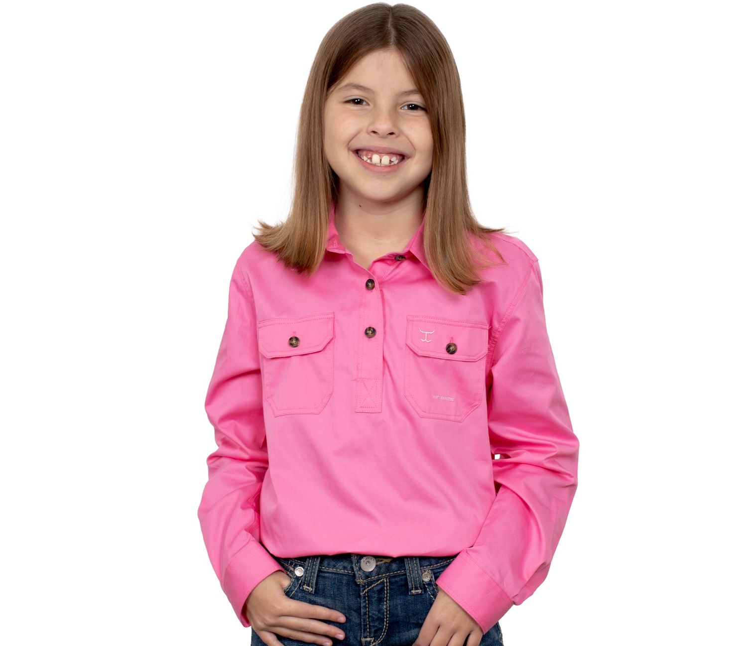 JC GIRLS KENZIE WORKSHIRT MUSK.