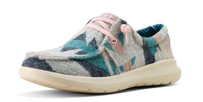 WOMENS HILO SMOKY TURQUOISE FLANNEL