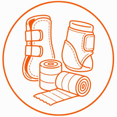 HORSE BOOTS/BANDAGES/LEG COVERINGS/BELL BOOTS