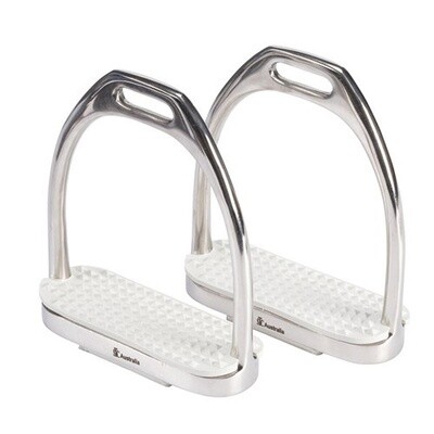 EQUISTEEL STAINLESS STEEL FILLIS STIRRUP IRONS.