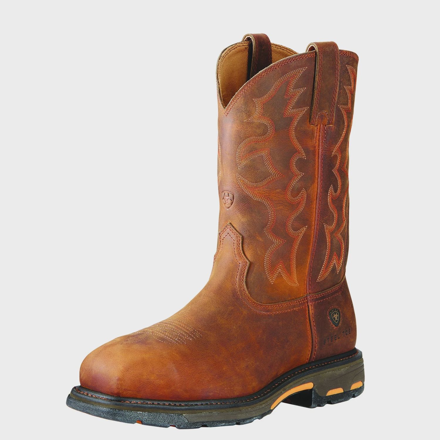 ARIAT MENS WORKHOG WST STEEL TOE - TOAST PREMIUM, Size: 11, Width: EE Wide
