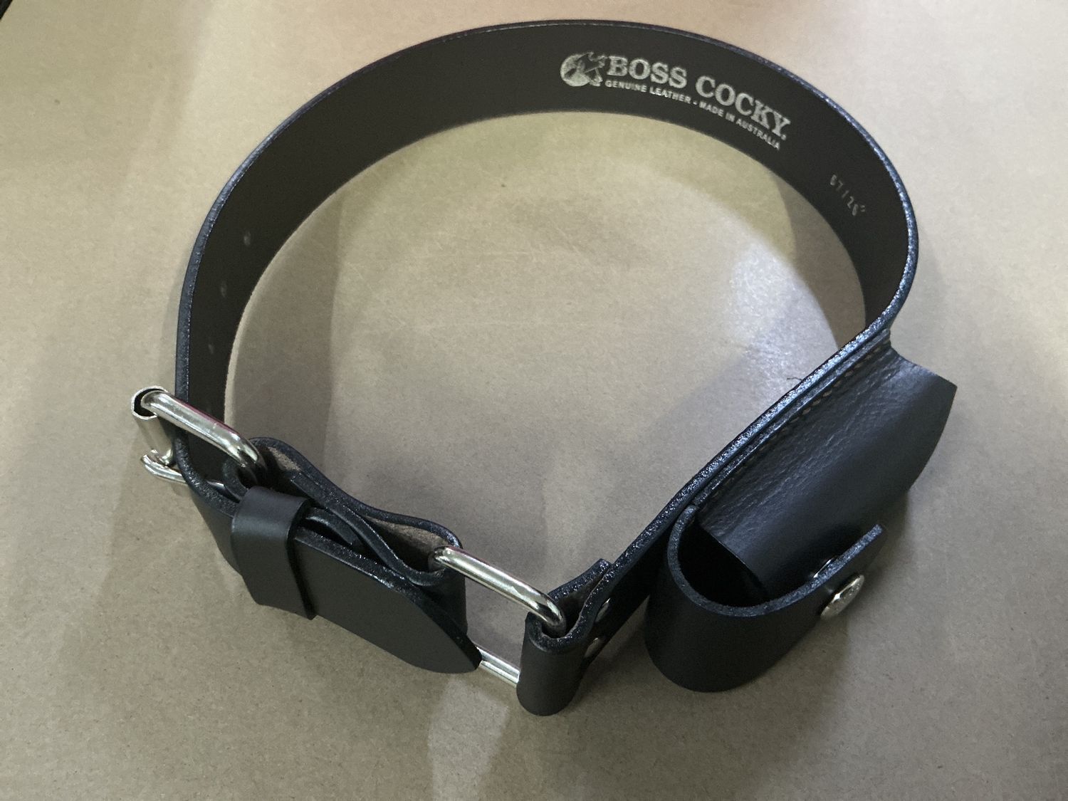 BOSS COCKY HOBBLE POUCH BELT BL77DB