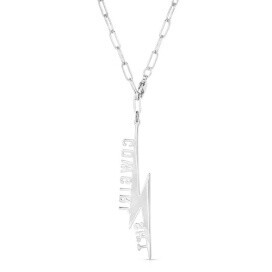 COWGIRL SH*T LIGHTNING BOLT NECKLACE.