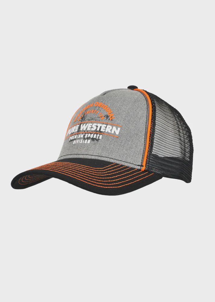 LOUIS TRUCKER CAP, Colour: CHARCOAL