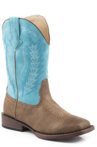 BILLY - LITTLE KIDS, Colour: TAN/TURQUOISE, Season: SPRING 2021, Size: 12