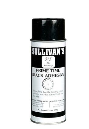 SULLIVANS PRIME TIME BLACK ADHESIVE