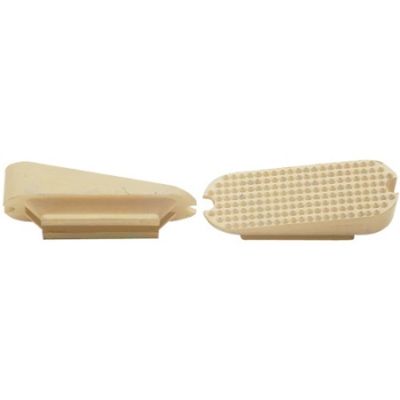 RUBBER SLANTING FILLIS PADS WHITE.