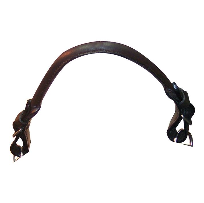 LEATHER ROLLED MONKEY GRIP, Colour: BROWN