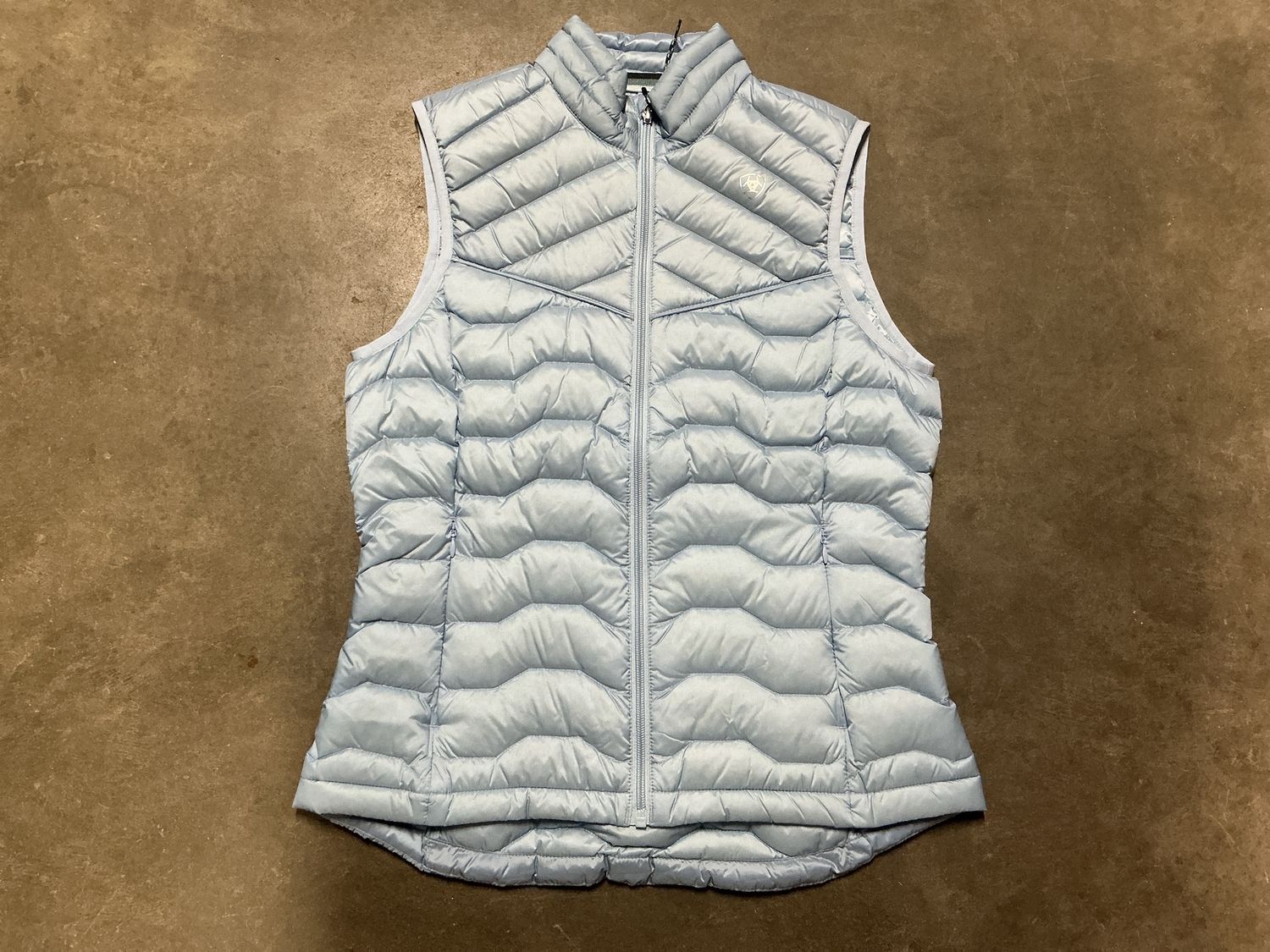 ARIAT WOMENS IDEAL DOWN VEST CERILEAN.