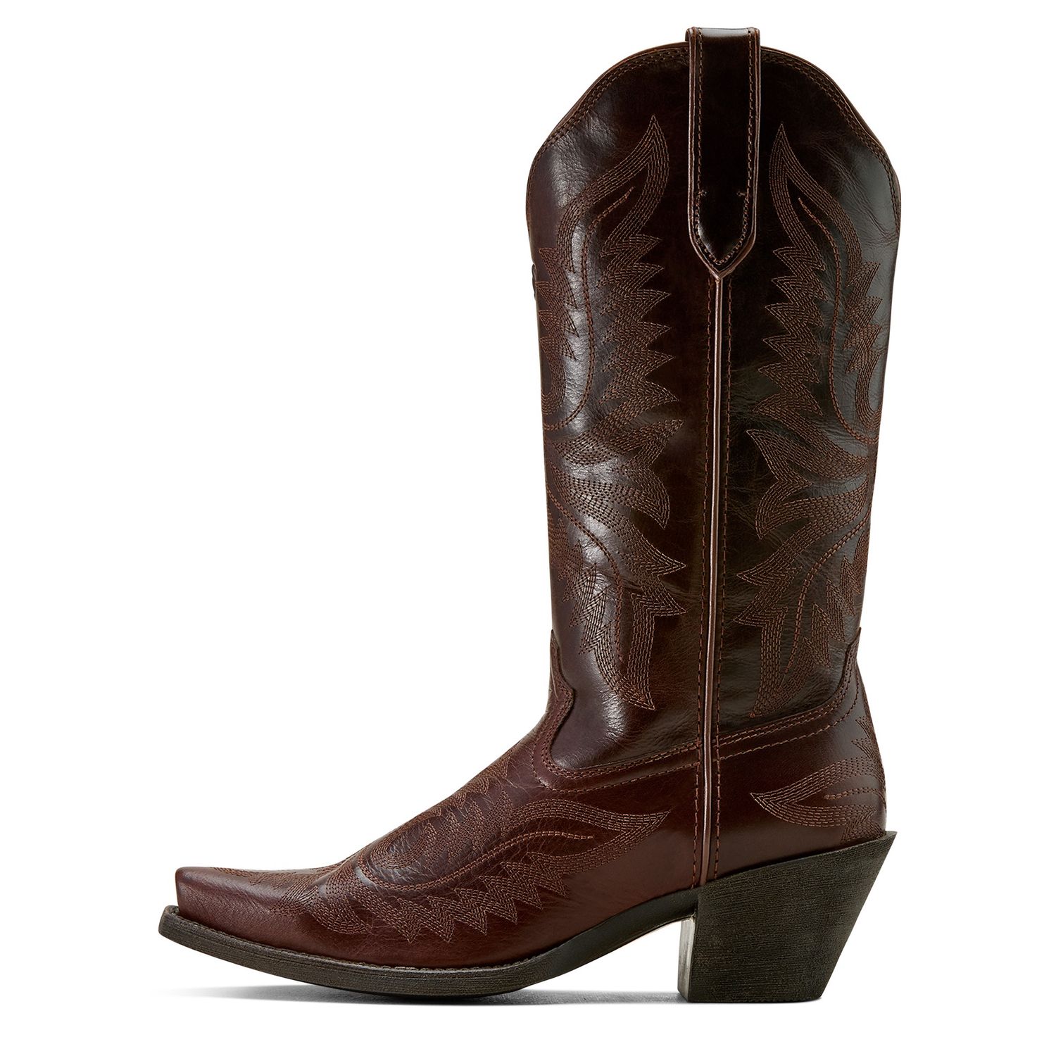 ARIAT WOMENS ROUND UP COLLINS MAHOGANY.