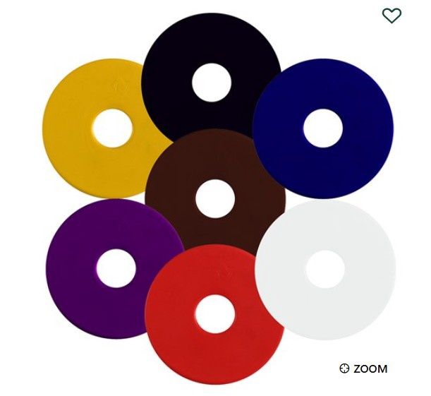 ASSORTED COLOURS RUBBER BIT GUARDS
