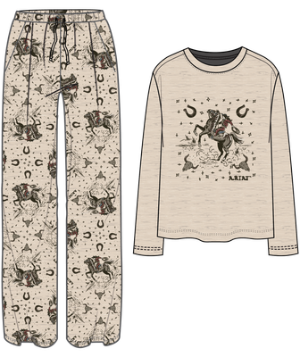 ARIAT WOMENS PAJAMAS.