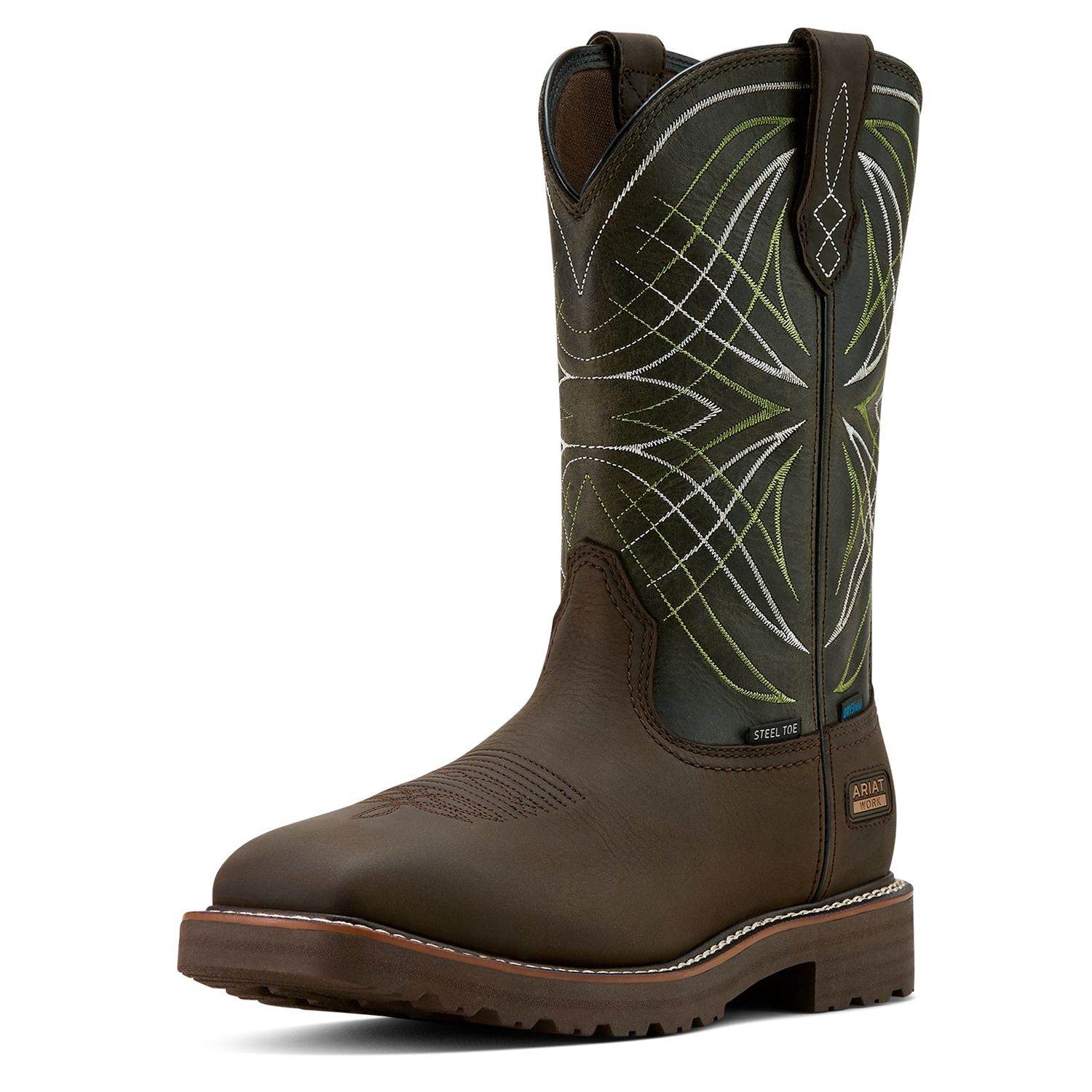 ARIAT MENS ACTIVATOR H20 STEEL TOE WORK BOOT., Size: 07.0EE