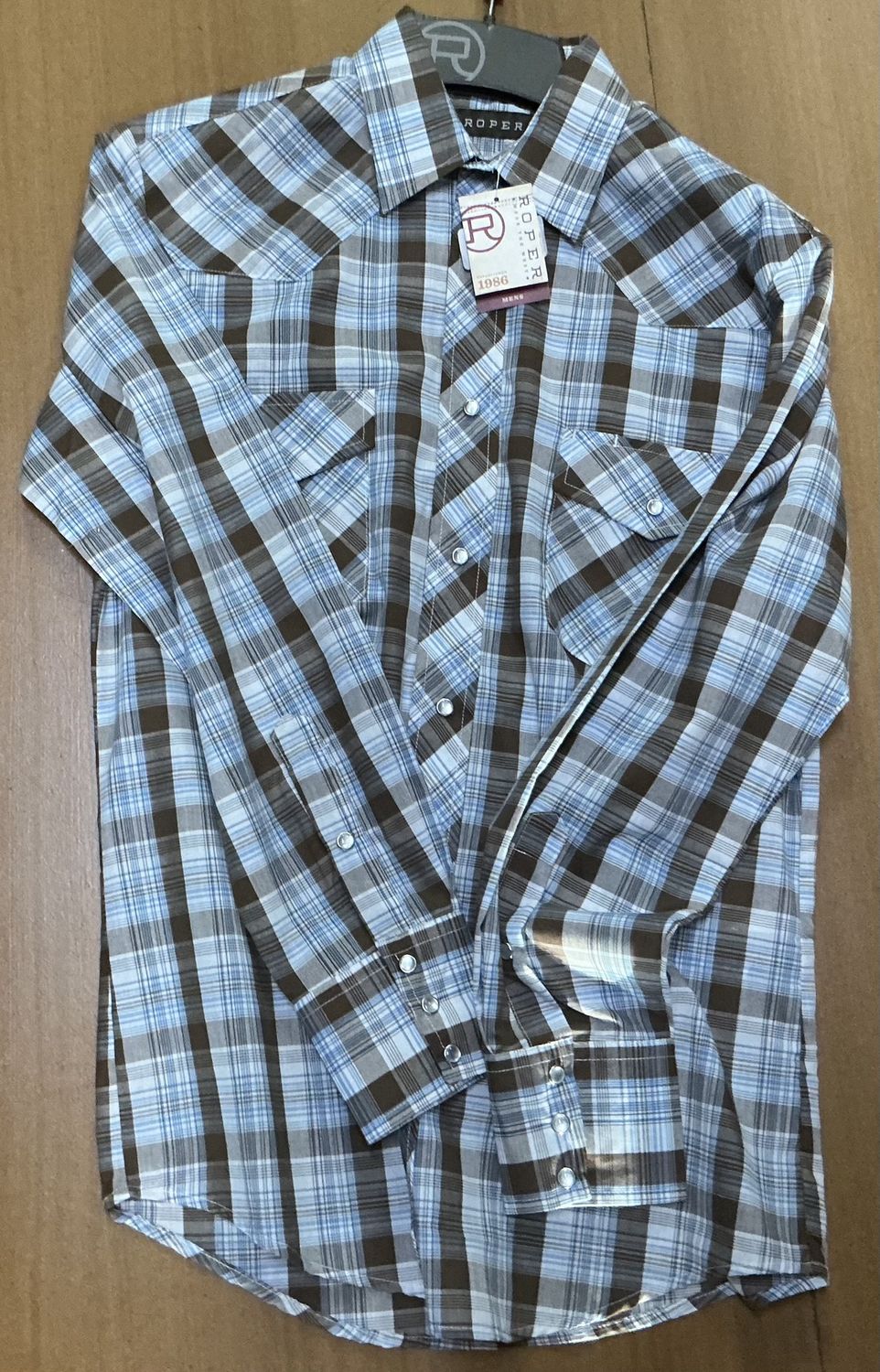 ROPER MENS KARMAN CLASSIC 55/45 COLLECTION BROWN.