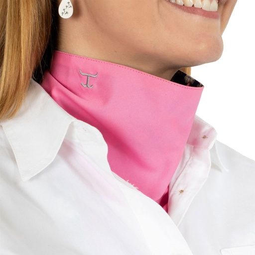 WOMEN'S - CARLEE SCARF - DOUBLE SIDED, Colour: ROSE/FRENCH NAVY FLORAL, Size: ONE SIZE