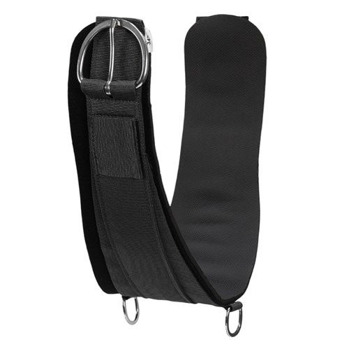 EQUI-PRENE ROPER CINCH WITH REMOVABLE LINING, Colour: BLACK, Size: 26/65