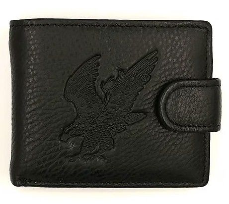ZENEEBA EAGLE WALLET, Colour: BLACK