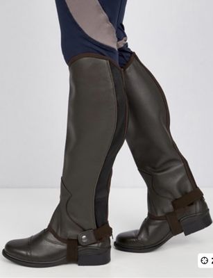 LEATHER GAITERS UNISEX