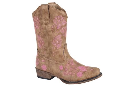 ROPER KIDS RILEY FLOWERS TAN