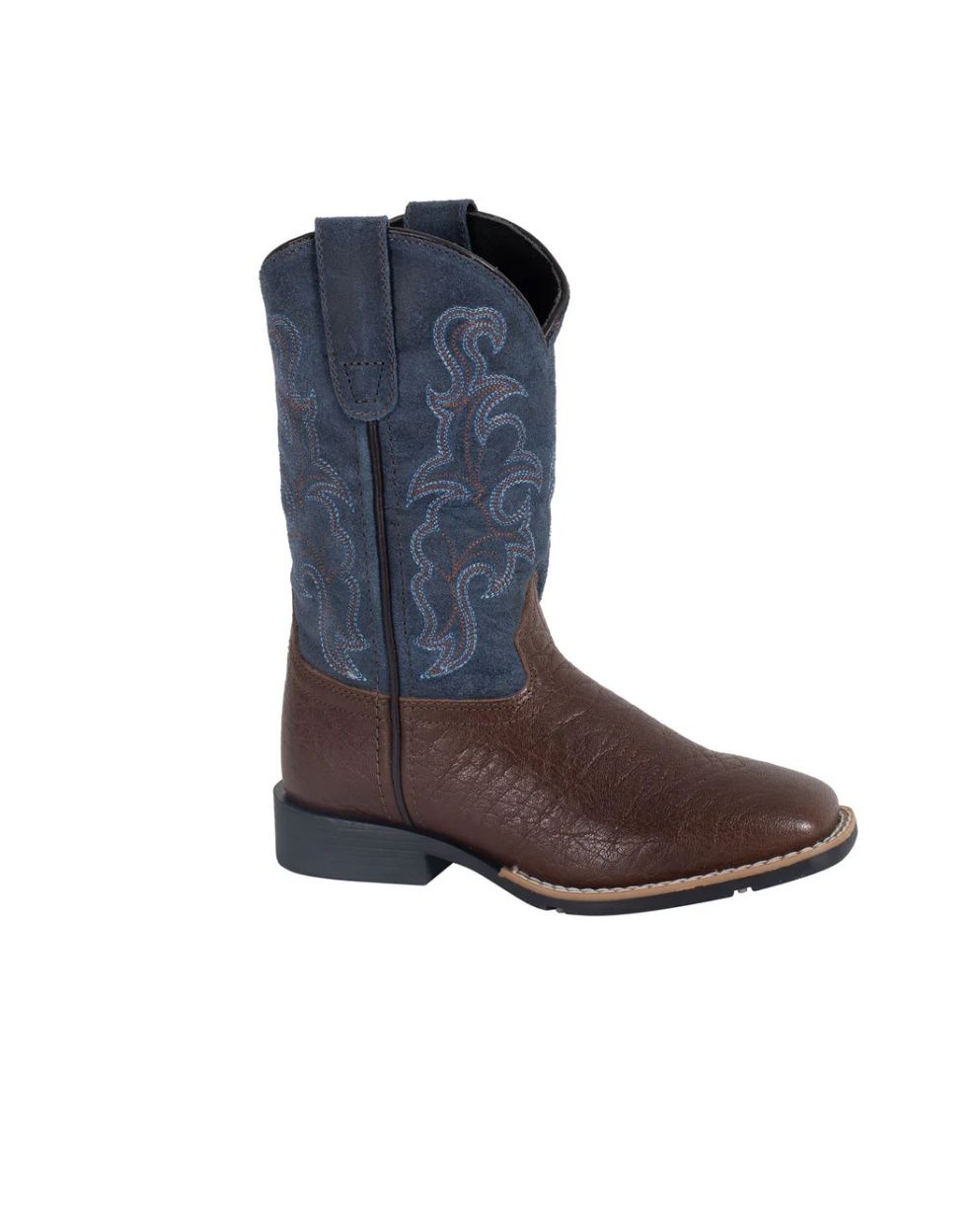 ROPER BIG KIDS GABRIEL CHOCOLATE/WAXY BLUE SUEDE