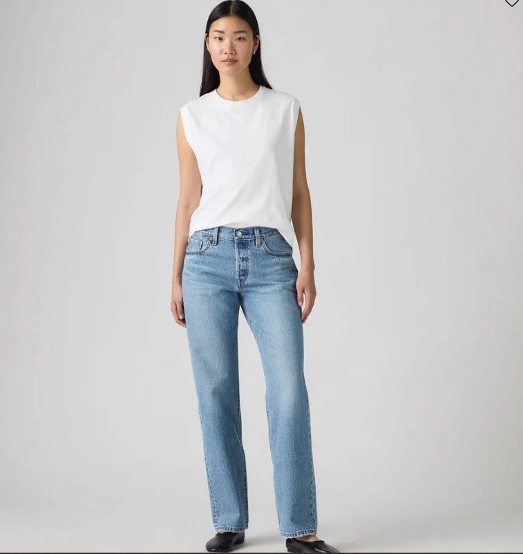 WOMENS 501 90'S IN LOVE WITH YOU JEANS