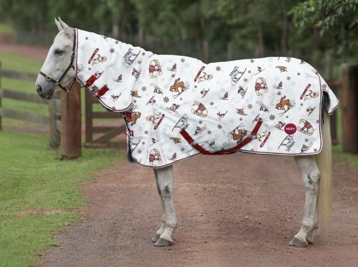 1200D NYLON HORSE RUG COMBO SKI SLOPES