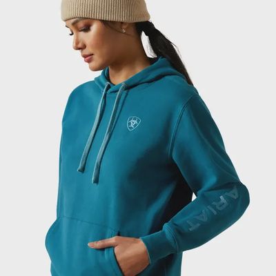 ARIAT WOMENS LOGO 2.0 HOODIE DRAGONFLY