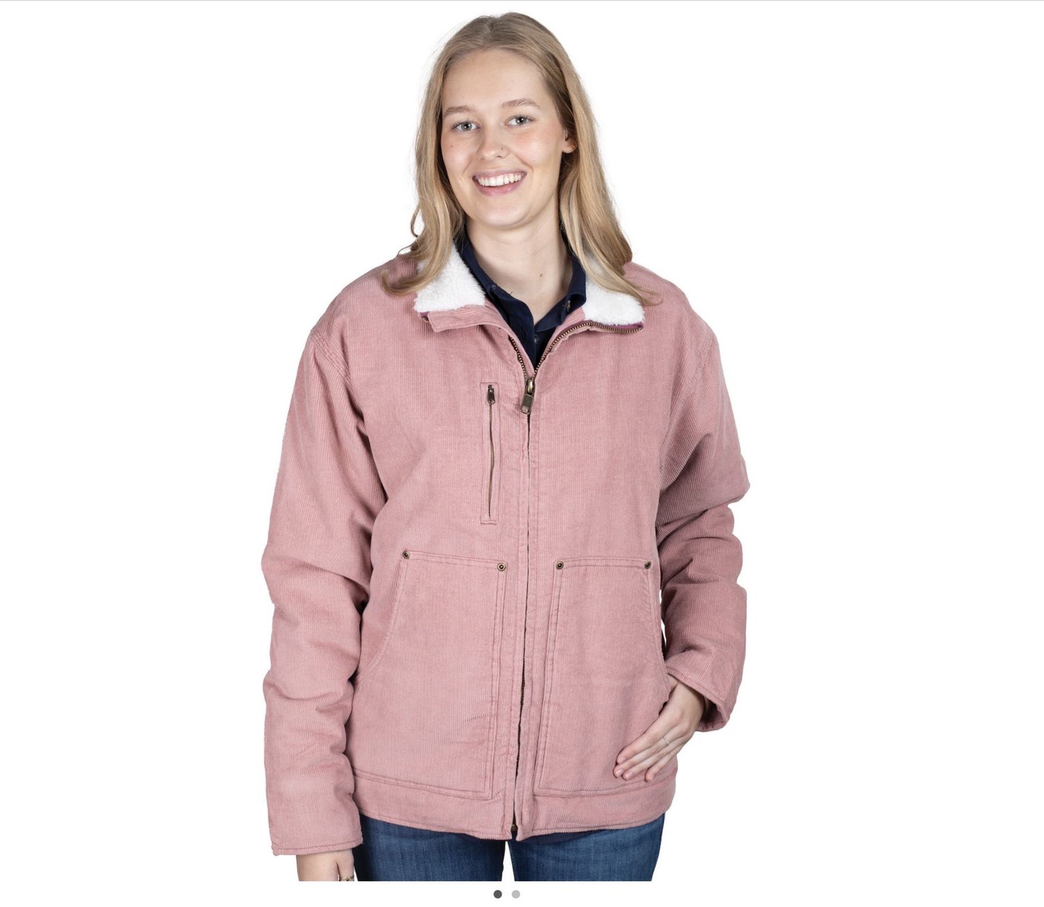 WOMENS DIAMANTINA CORDAROY SHERPA JACKET
