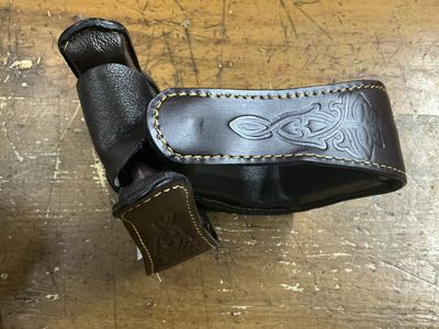 LEATHER COVERED OXBOW STIRRUPS