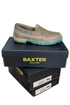 WOMENS DAKOTA SLIP ON TURQUOISE