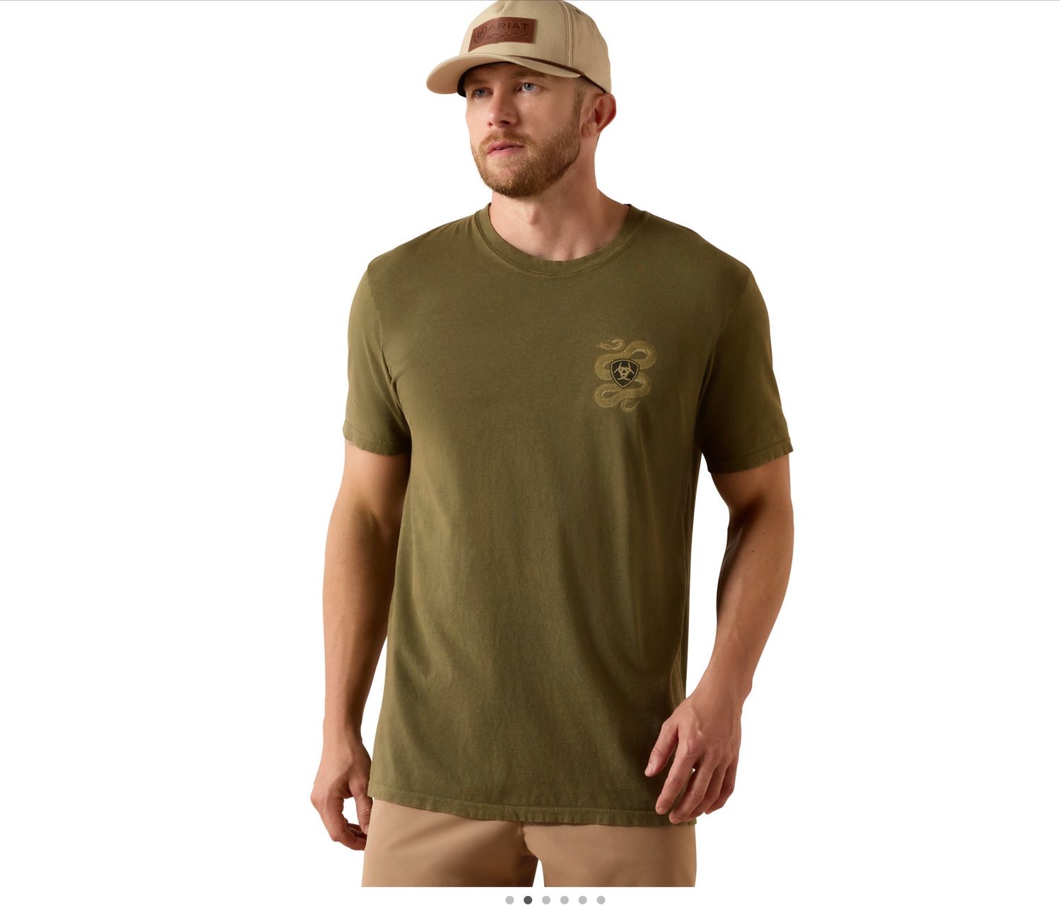 MENS CLASSIC FIT SNAKE FOUR LEAF CLOVER