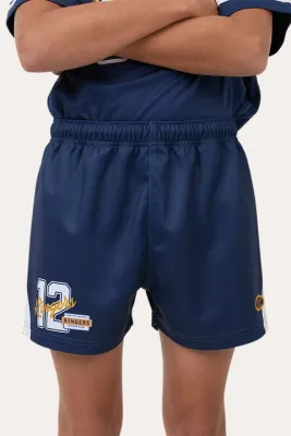SINCE 2012 UNISEX YOUTH FOOTY SHORT COLLEGE NAVY