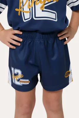 SINCE 2012 KIDS UNISEX FOOTY SHORT COLLEGE / NAVY