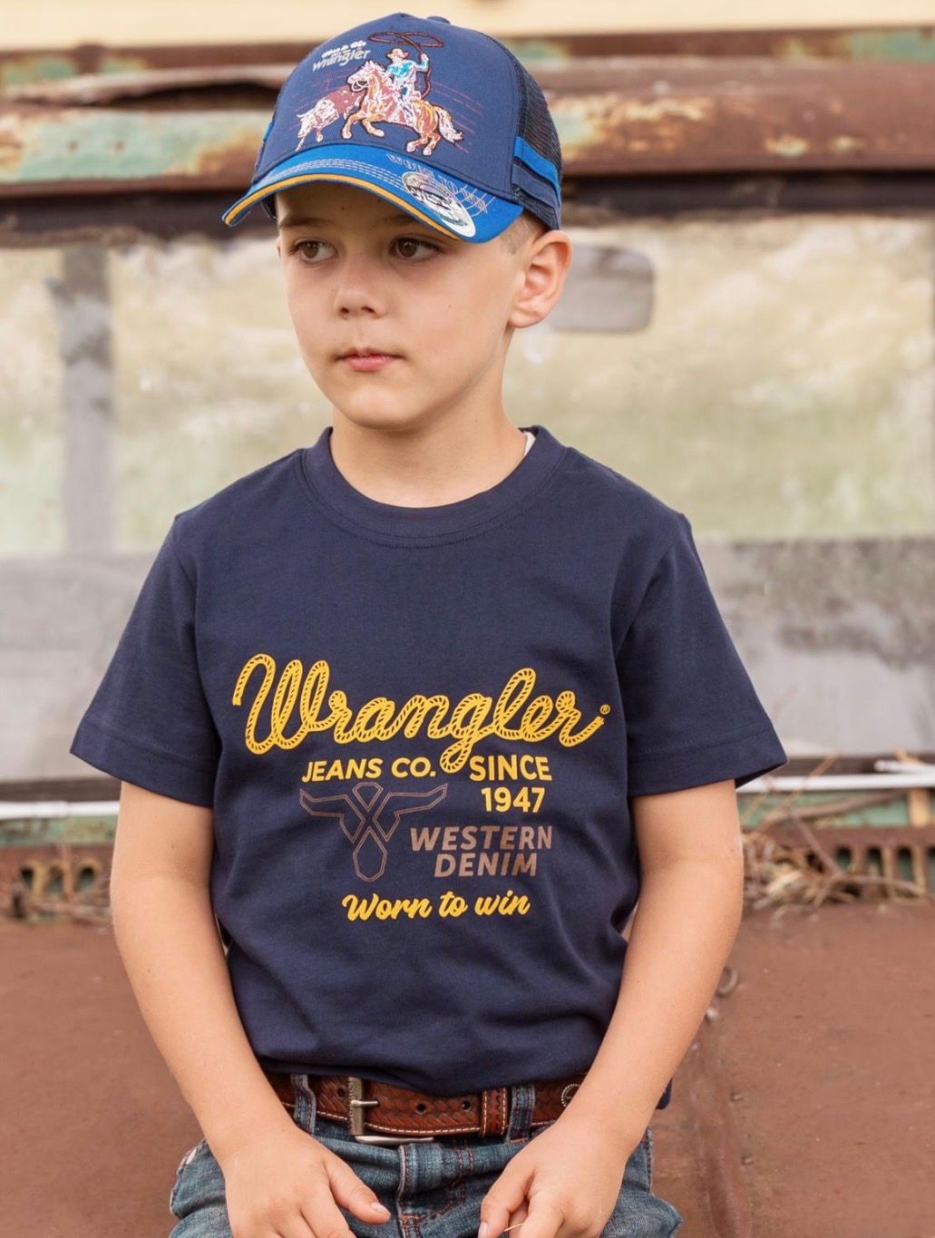 BOYS ROBERT S/S TEE, Size: 4