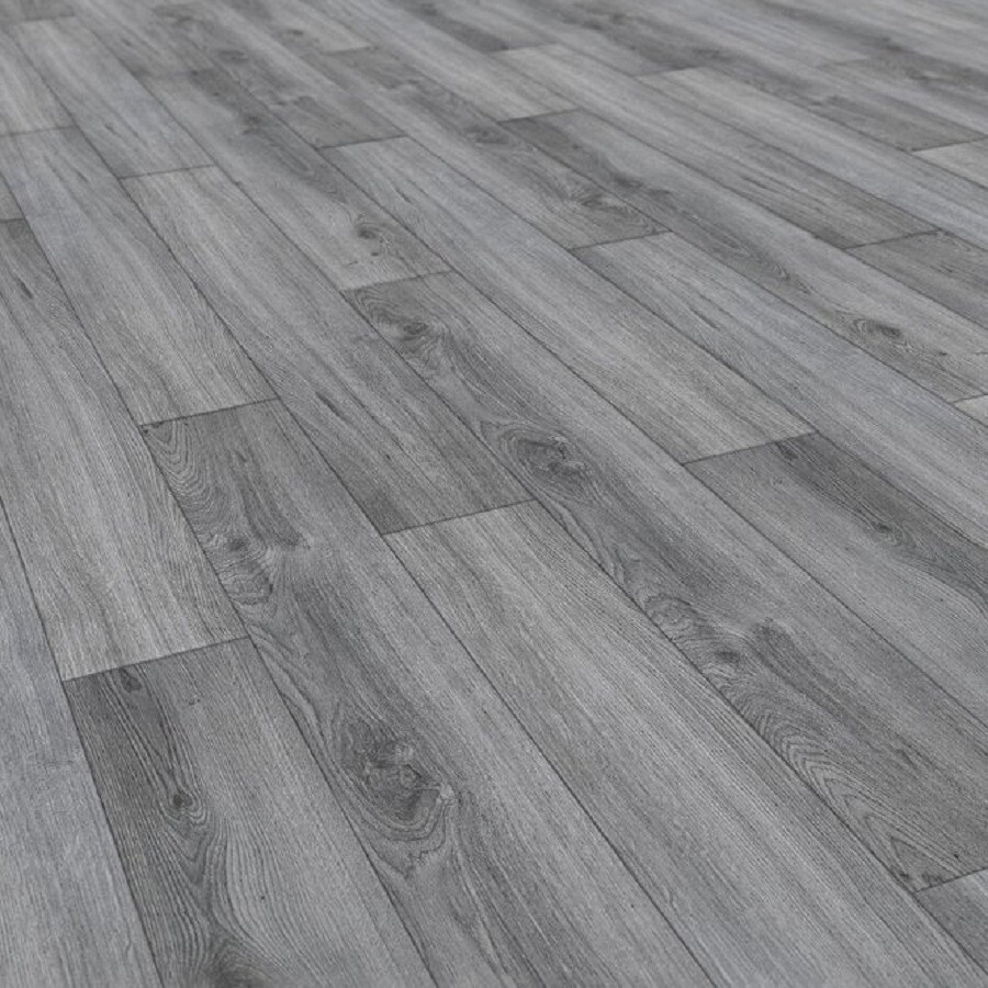 Natural Grey Oak 8mm Laminate Flooring Supply &amp; Fitted Option.