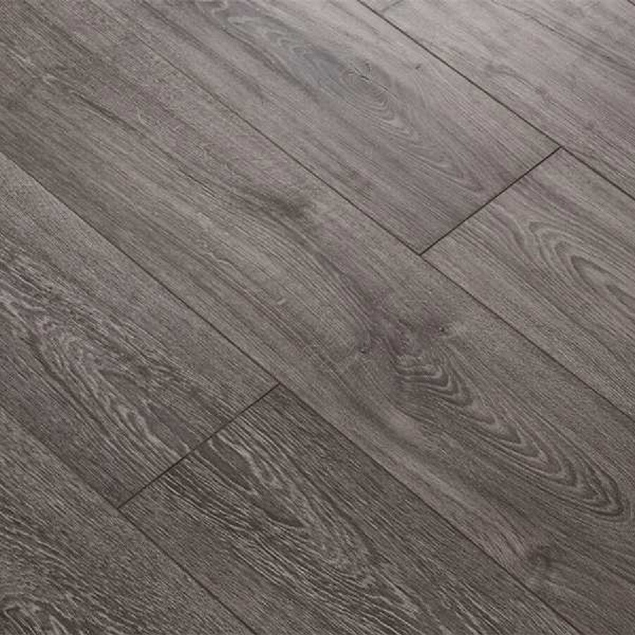 Dark Grey Oak 8mm Laminate Flooring Supply &amp; Fitted Option.