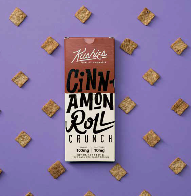 100mg Candy Bars (Cinnamon Roll)
