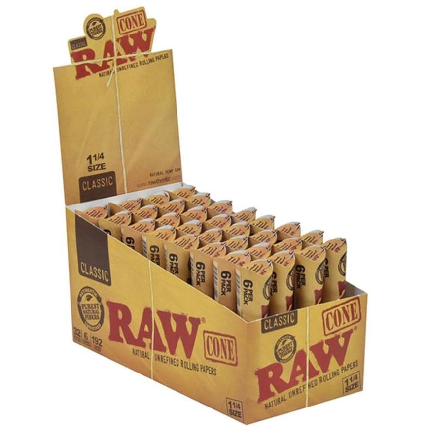RAW 1-1/4 Size cones