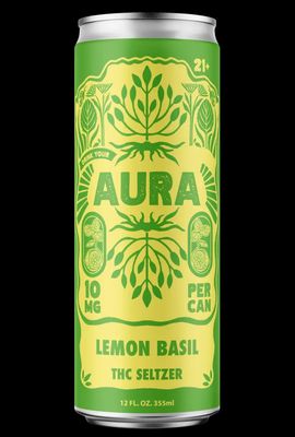 Aura Seltzer – Lemon Basil