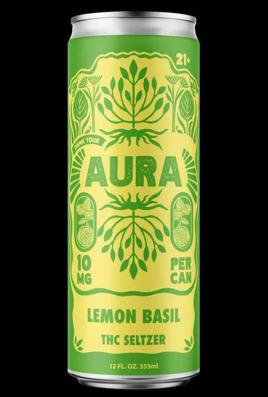 Aura Seltzer – Lemon Basil