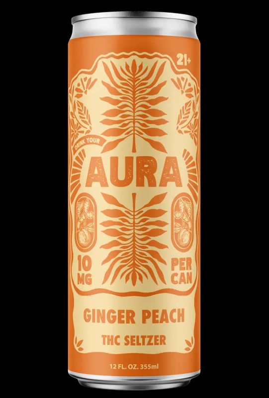 Aura Seltzer – Ginger Peach