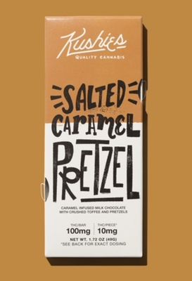100mg Candy Bars (Salted Caramel Pretzel)