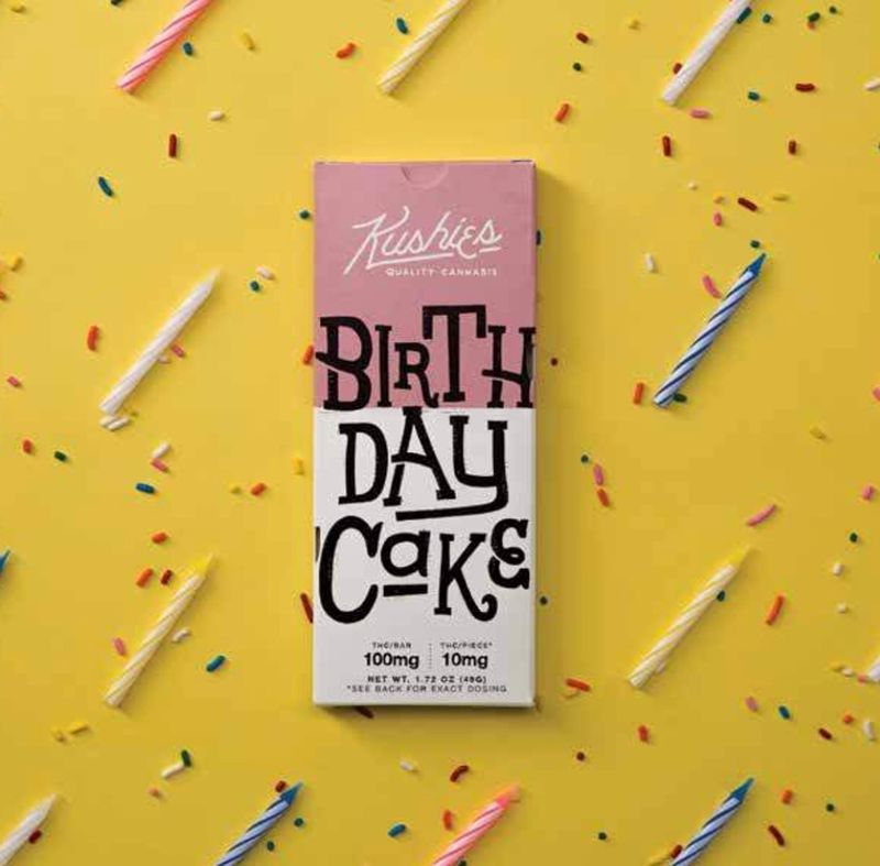 100mg Candy Bars (Birthday Cake)