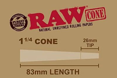 RAW 1-1/4 Size cones
