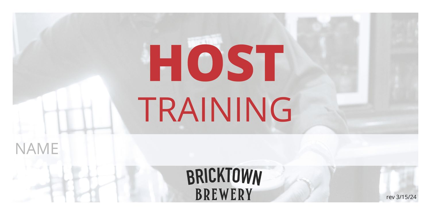 Host Training Book